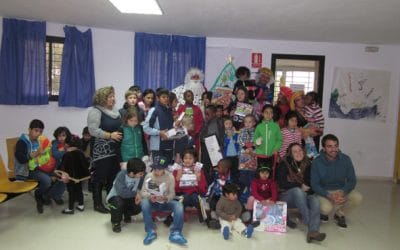 VISITA DE LOS REYES MAGOS AL CENTRO DE ATENCIÓN AL REFUGIADO DE SEVILLA ESTE