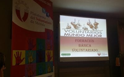 PRODEAN MÉRIDA: FORMACIÓN BÁSICA SOBRE VOLUNTARIADO