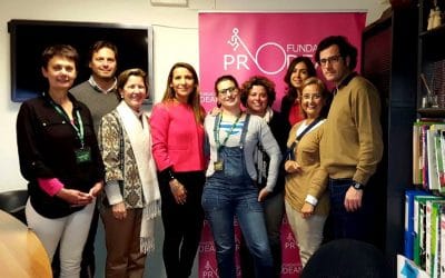 Visita de Amanda Copete, Coordinadora provincial de voluntariado de la Junta de Andalucía
