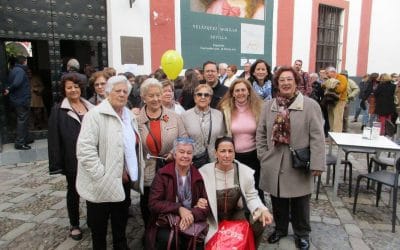 LOS MAYORES DEL CENTRO VISITAN LA EXPOSICIÓN DE MURILLO