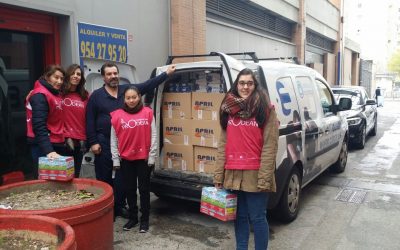 RECOGIDA Y ENTREGA DE ALIMENTOS: UN TRABAJO EN EQUIPO