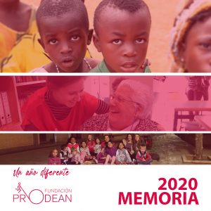 Memoria Fundación Prodean 2020