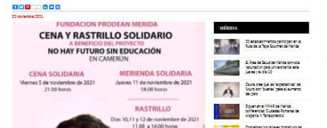 Red Digital Mérida Fundación Prodean eventos solidarios
