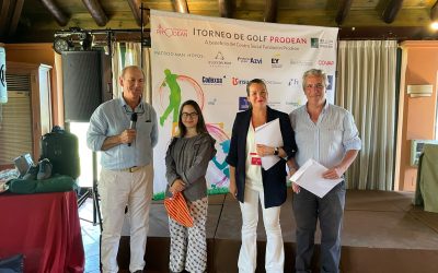 Celebrado el I Torneo de Golf Prodean a beneficio del Centro Social de Los Pajaritos