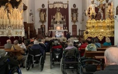 Taller sensorial con residentes de S. Juan de Dios en Cádiz