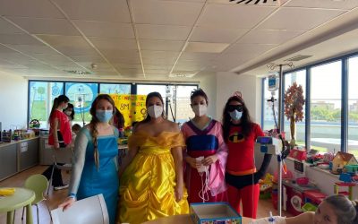 Princesas Disney en el Ciber@ula y Azotea Azul