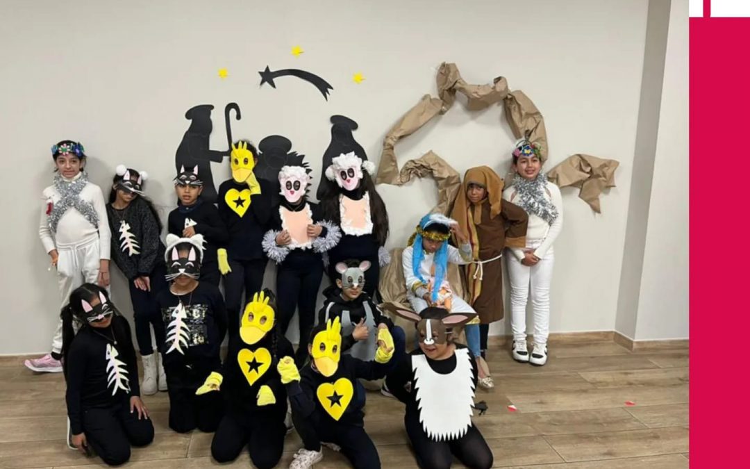 Los menores de nuestro Centro Social celebraron su fiesta por Navidad.