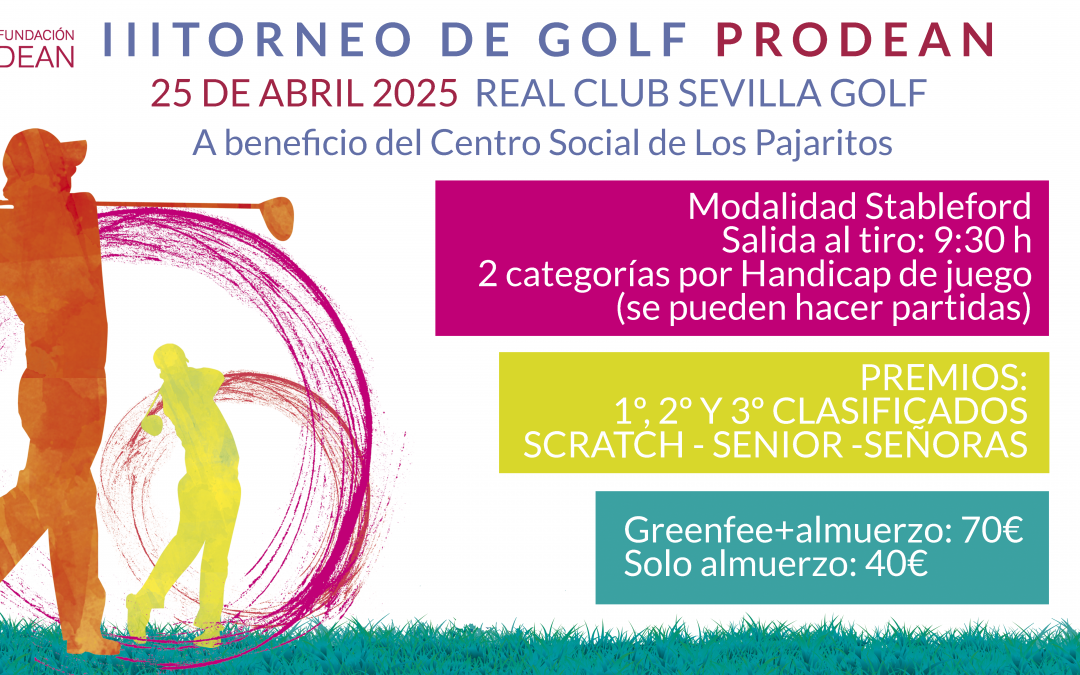 III Torneo de Golf Prodean