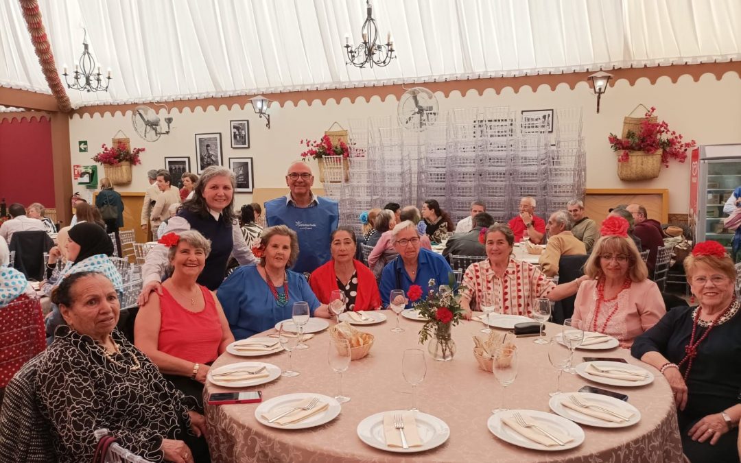 Comenzamos la Feria de Abril en la Caseta de Fundación Cajasol