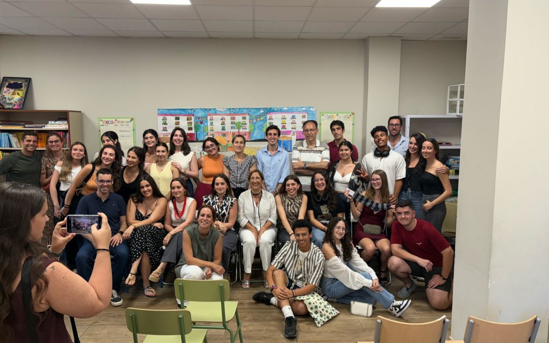 Fiesta de fin de curso de los voluntarios