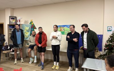Deporte y solidaridad se unieron en Navidad en el Centro Social
