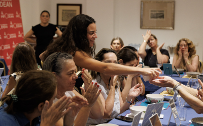 Éxito total en el Taller Solidario de Belleza y Fitness Facial a beneficio de los proyectos de la Fundación Prodean